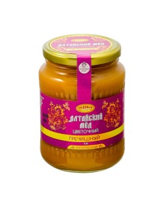 Мед гречишный 1 кг Алтайский мед