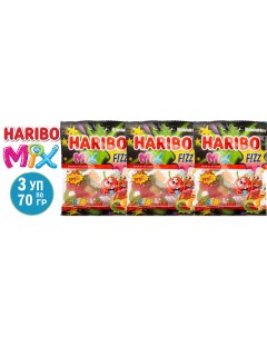 Мармелад жевательный Mix Fizz 70 г х 3 шт Haribo
