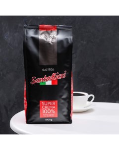 Кофе зерновой Super Crema 100 1000 г Santa ricci