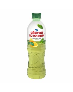 Холодный чай зеленый с лимоном 500 мл Святой источник