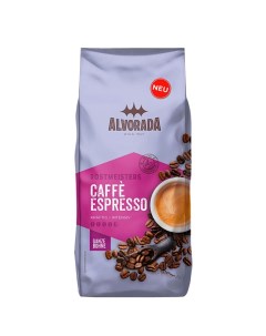 Кофе Caffe Espresso в зернах 1 кг Alvorada