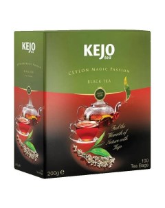 Чай черный Ceylon Magic Passion в пакетиках 2 г х 100 шт Kejo foods