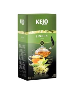 Чай травяной Linden липа в пакетиках 1 6 г х 25 шт Kejo foods