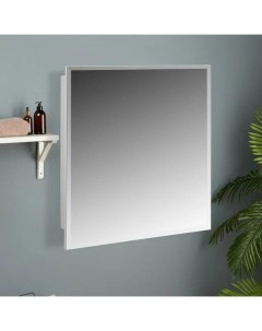 Зеркало шкаф для ванной комнаты ЕШЗ 550 белый 55 х 60 х 12 см Dia la belle