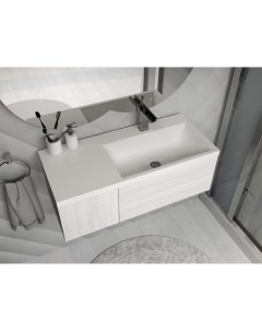 Раковина в ванную Океан 5018900 90 прав для ванной белая 900 400 мебельная Alex fresco
