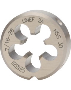 Плашка UNEF 7 16 28 HSS 30x11мм 248716 Bucovice tools