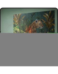 Фотообои бумажные WM 476NL Ягуар в тропическом лесу 119х180 см Postermarket