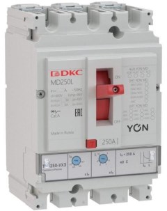 Автоматический выключатель MD250L TM200 Dkc