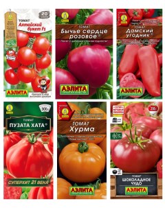 Семена набор томат Алтайский букет F1 93708 6 уп Аэлита
