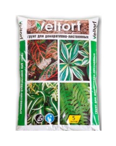 Грунт для декоративно лиственных растений 14252 5 л Veltorf