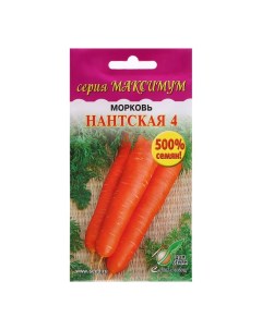 Семена Морковь Нантская 4 максимум 10800 шт Дом семян