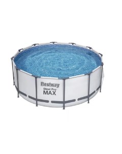 Каркасный бассейн Steel Pro Max 366х122см 10250л фил насос 2006л ч лестница тент 564 Bestway