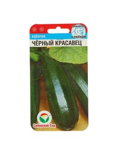 Семена кабачок Черный красавец 1 уп Сибирский сад