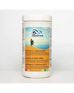 Активный кислород для дезинфекции воды в бассейнах О2 в таблетках 200 г 1 кг Аквабланк
