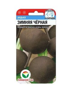 Семена Редька Зимняя черная Среднеспелые 63687 1 гр Сибирский сад