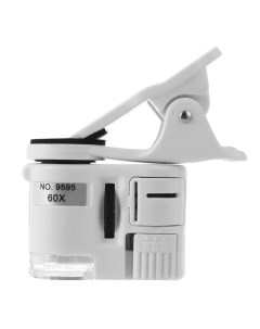 Мини микроскоп со светодиодной подсветкой для смартфона Оем