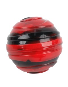 Игрушка для собак Мяч рельефный с пищалкой красный резина 9 2 см Pet universe
