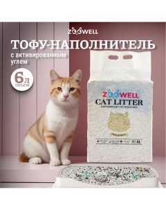 Наполнитель для кошачьего туалета Care Mix разноцветный смешанный 6 л Zoowell
