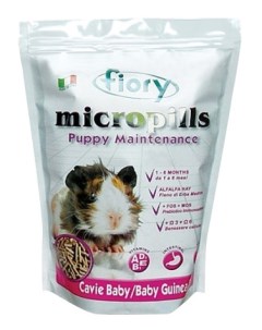 Сухой корм для морских свинок Micropills Baby Guinea Pigs 1 6 месяцев 850 г Fiory