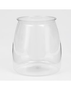 Аквариум прозрачный пластик 4 5 литра 17 13 х 18 см Nobrand