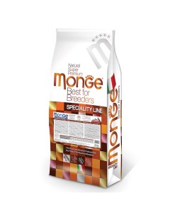 Сухой корм Specialty Monoprotein с ягненком и рисом для собак мелких пород 15 кг Monge