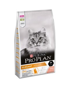 Сухой корм для кошек для здоровья шерсти и кожи с лососем 10 кг Pro plan