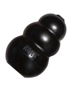 Игрушка для лакомств для собак Extreme L черная 10х6 см Kong