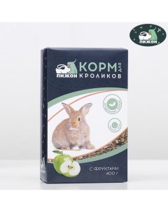 Корм Пижон для кроликов с фруктами 400 г 2 шт Nobrand