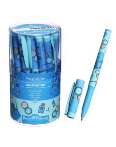 Ручка шариковая FreshWrite Life Style Blue dream корпус Soft Touch 0 7 мм синие чернил Bruno visconti