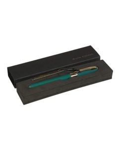 Ручка шариковая 0 5 мм MONACO стержень синий корпус Soft Touch зеленый Bruno visconti