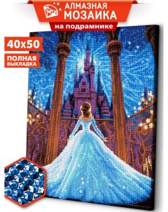 Алмазная мозаика на подрамнике Принцесса ARM273 40x50 Art&relax