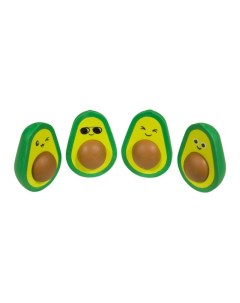 Ластик HappyGraphix Avocado в индивидуальной упаковке МИКС Bruno visconti