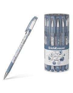 Ручка шариковая Frozen Beauty Stick узел 0 7 мм чернила синие 24 шт Erich krause