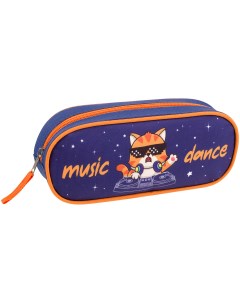 Пенал 210 80 45 ArtSpace Music Cat полиэстер Спейс