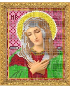 Набор для вышивания бисером Пресвятая Богородица Умиление 11 8x15 8 бисер Чехия Светлица