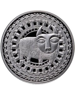 Монета 1 рубль Знаки зодиака Телец Беларусь 2009 UNC Mon loisir