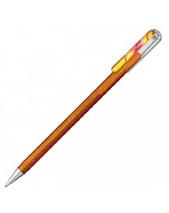 Гелевая ручка хамелеон Hybrid Dual Metallic 1 0мм золото красный метал золото Pentel