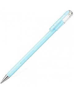 Гелевая ручка Hybrid Milky пастельный голубой стержень 0 8мм в блистере Pentel