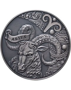 Монета 1 рубль Знаки зодиака Овен Беларусь 2014 UNC Mon loisir