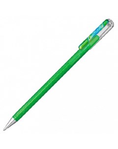Гелевая ручка хамелеон Hybrid Dual Metallic 1 0мм св зеленый синий метал красн Pentel
