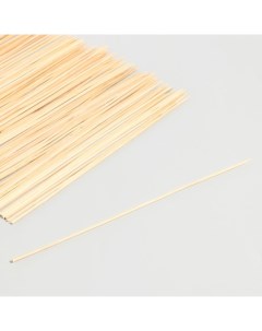 Набор деревянных палочек для декора 100 шт 1х9х25 см Nobrand