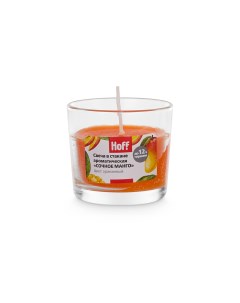 Свеча в стакане Сочное манго Hoff
