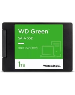 Накопитель SSD SATA 1Tb III Green 2 5 WDS100T3G0A Western digital (wd)