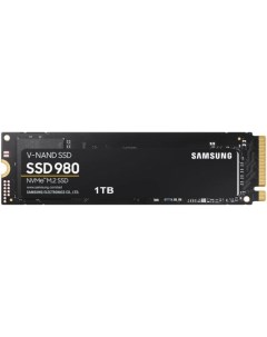 Твердотельный накопитель SSD M 2 1 Tb 980 Series Read 3500Mb s Write 3000Mb s 3D V NAND MZ V8V1T0B A Samsung
