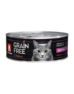 Корм для кошек Grain Free Индейка банка 100г Зоогурман