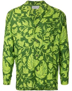 Yohji yamamoto pre owned рубашка с цветочным принтом s зеленый Yohji yamamoto pre-owned