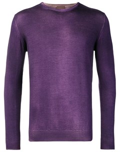 Altea свитер с выбеленным эффектом m фиолетовый Altea