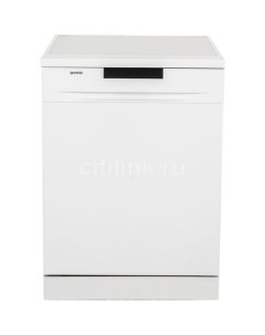 Посудомоечная машина GS62040W полноразмерная напольная 60см загрузка 13 комплектов белая Gorenje