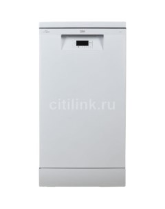 Посудомоечная машина BDFS15020W узкая напольная 44 8см загрузка 10 комплектов белая Beko