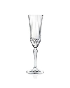 Бокал для шампанского 180 мл хрустальное стекло 6 шт Adagio 28271 Rcr